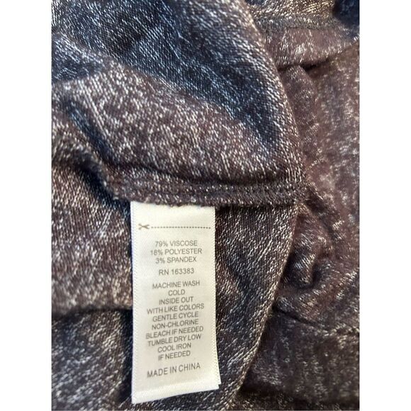 Rio & Rian Heather Char gray large dress new - Picture 8 of 8